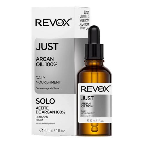 Revuele REVOX JUST 100 % Arganöl – 30 Ml, Für Gesicht & Haut – Antioxidativ & Feuchtigkeitsspendend